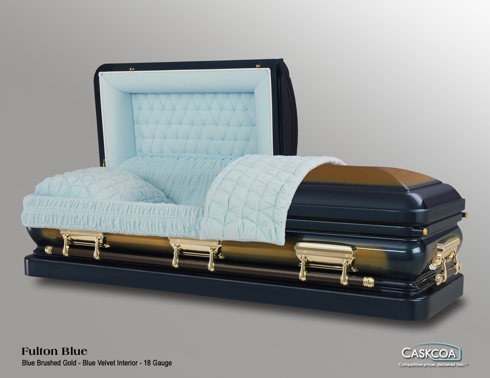 Fulton Metallic Blue-Gold